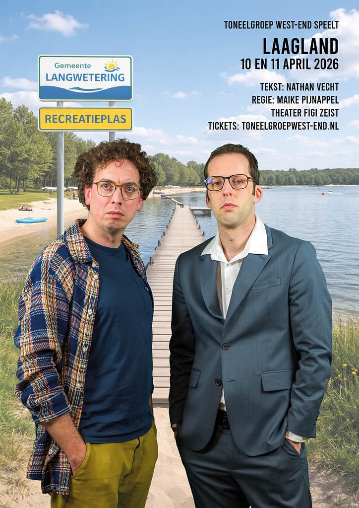 Laagland Poster Toneelgroep West-End